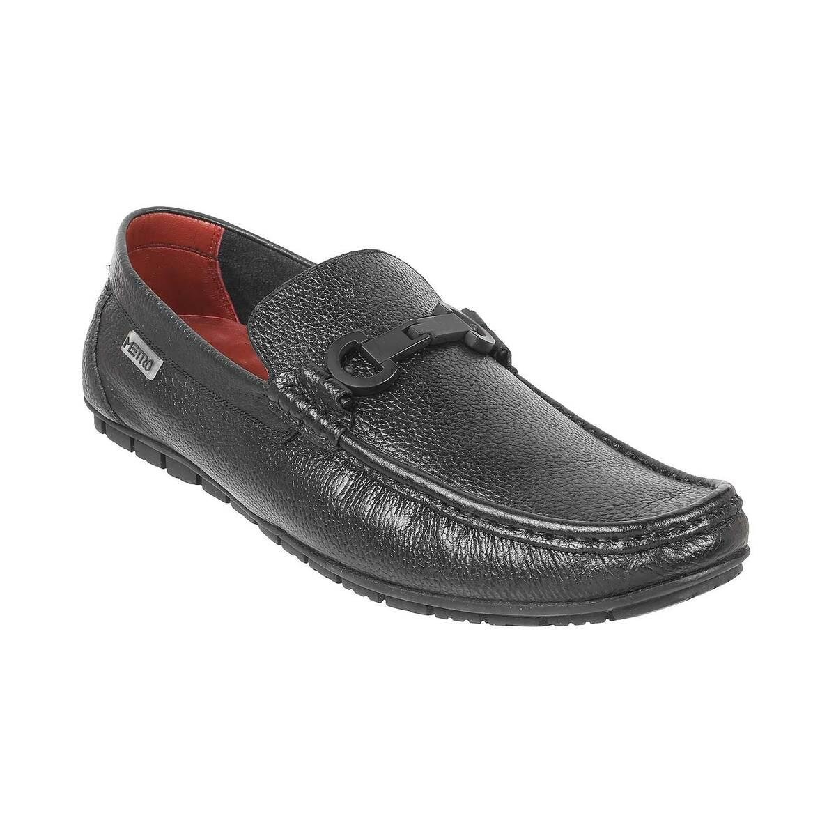 Shah Katastrofe Føderale Buy Men Black Casual Loafers Online | SKU: 71-59-11-40-Metro Shoes