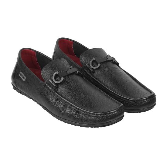 Men Black Casual Loafers