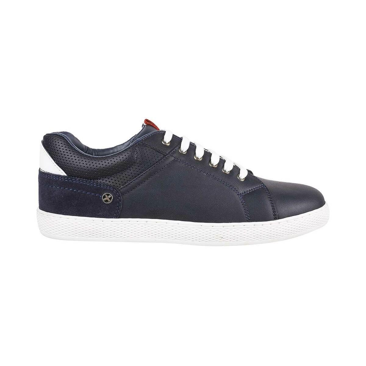 Buy Men Blue Casual Sneakers Online | SKU: 71-8425-45-40-Metro Shoes