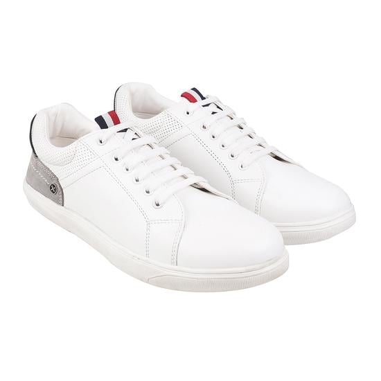 Men White Casual Sneakers