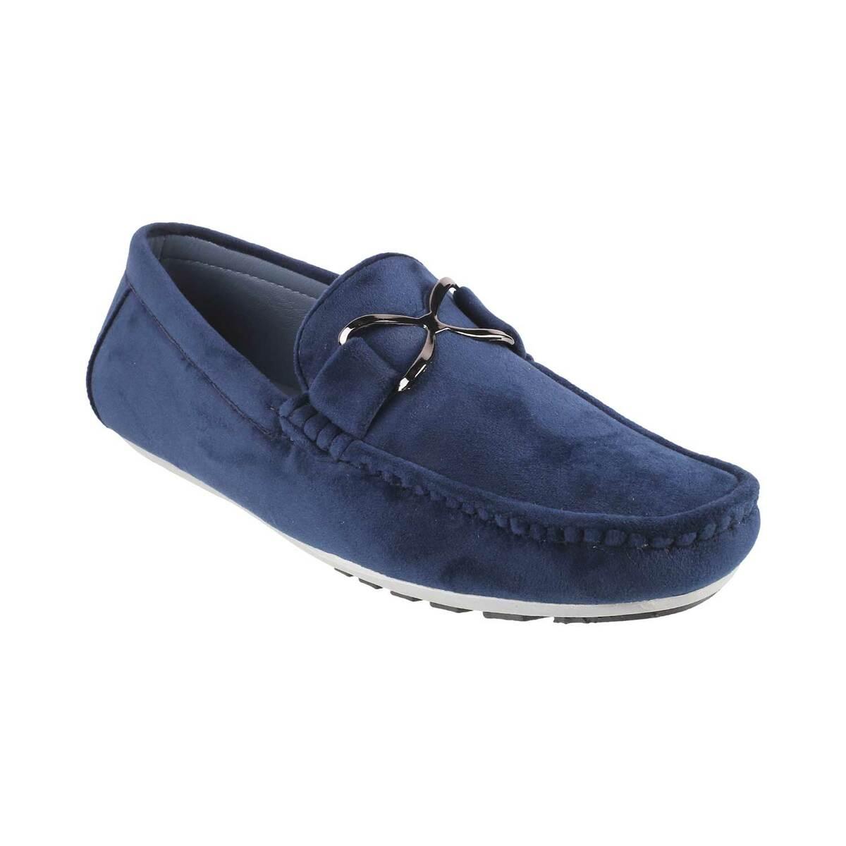mens blue suede shoes for sale
