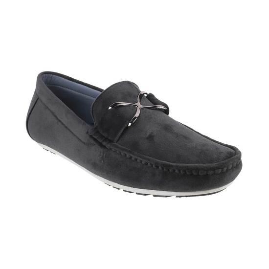 Mochi Black Casual Loafers