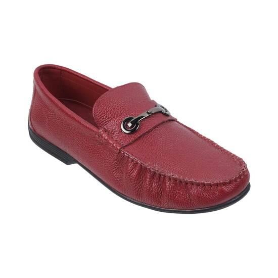 Men Red Casual Loafers