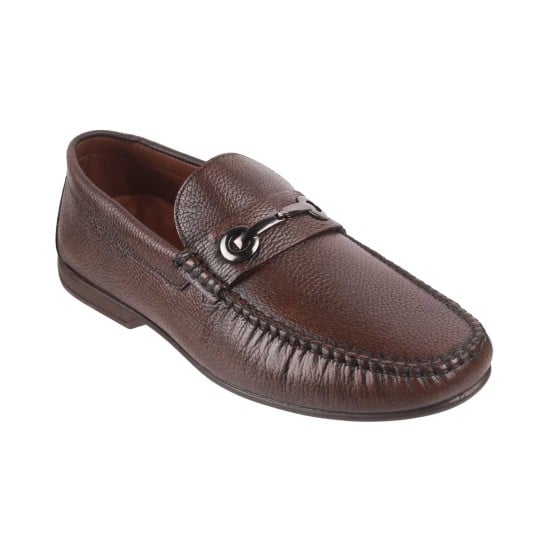 Men Brown Casual Moccasin