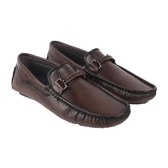 Men Brown Casual Loafers