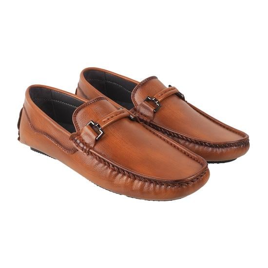 Men Tan Casual Loafers