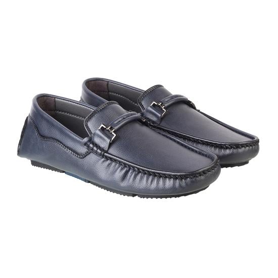 Men Blue Casual Loafers