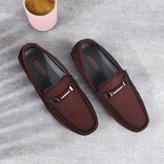 Men Brown Casual Loafers