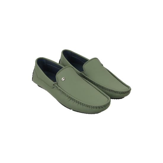 Men Green Casual Loafers