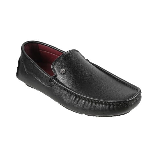 Men Black Casual Loafers