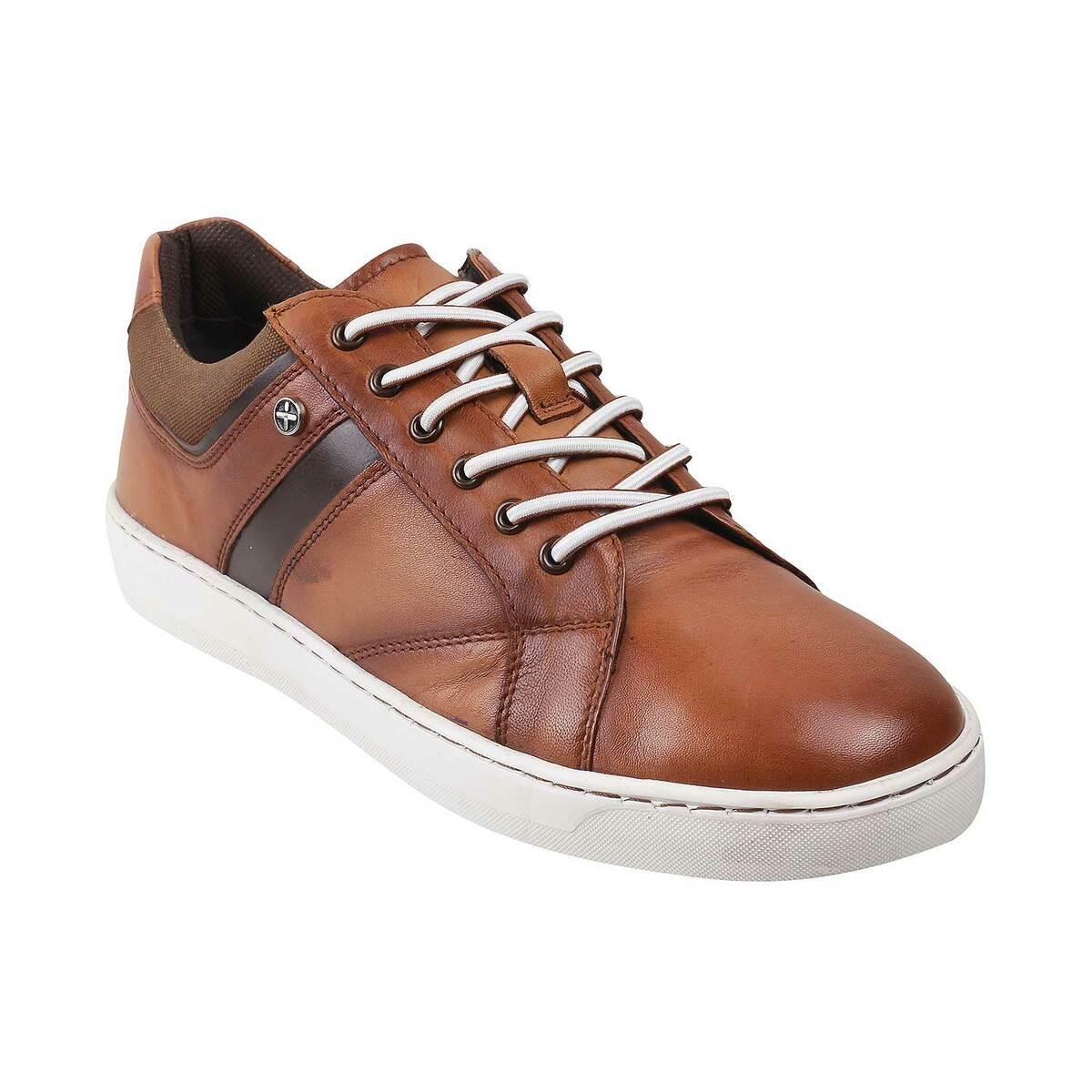 Buy Roadster Men Tan Brown Solid Slip On Sneakers - Casual Shoes for Men  1559530 | Myntra