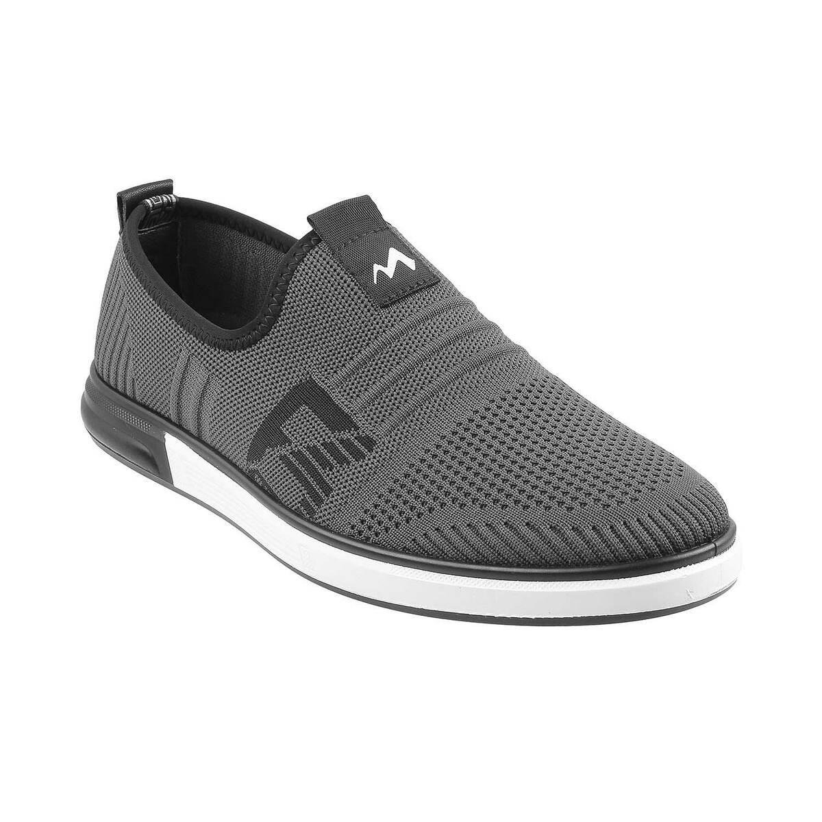 Buy Men Grey Casual Sneakers Online | SKU: 71-8572-14-40-Metro Shoes