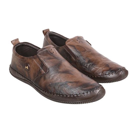 Men Brown Casual Moccasin