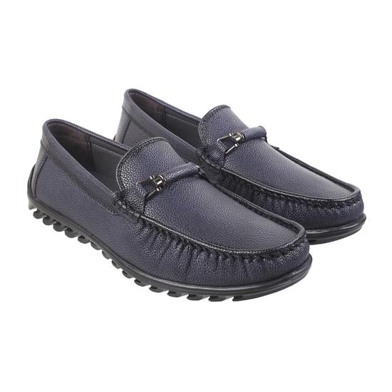 Men Blue Casual Loafers