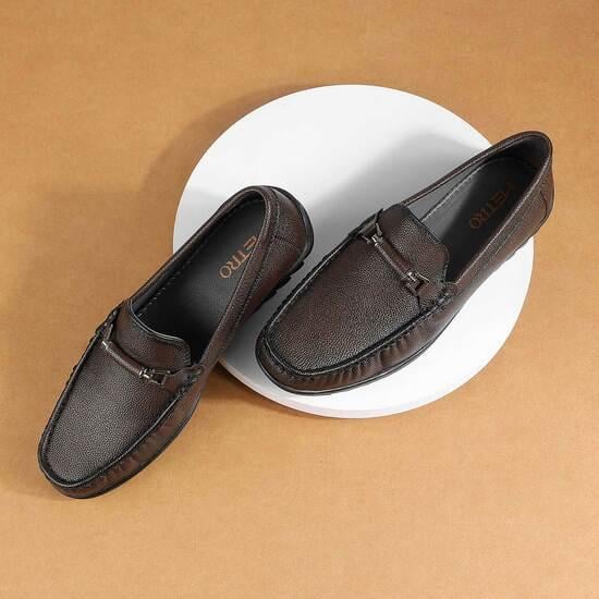 Men Brown Casual Loafers