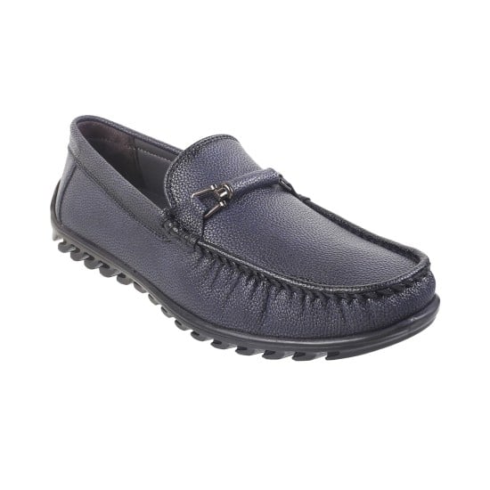 Men Blue Casual Loafers