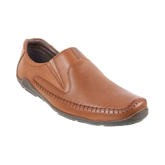 Genx Tan Casual Loafers