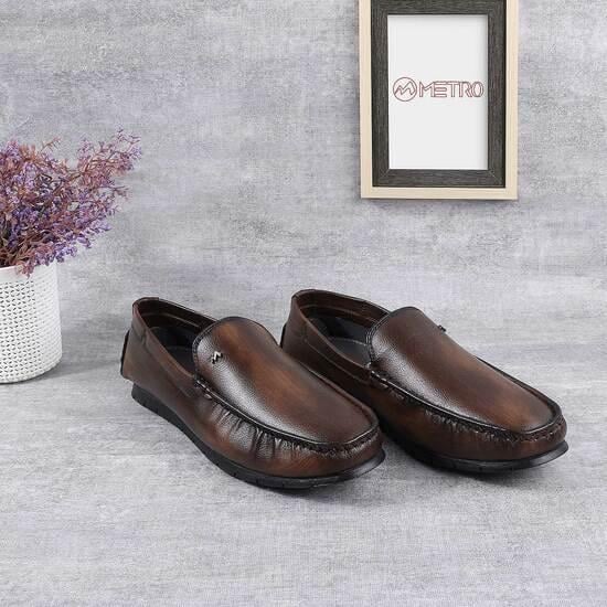 Men Brown Casual Loafers