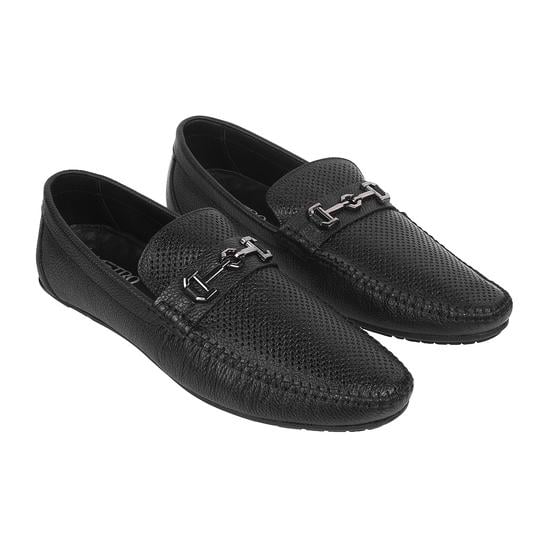 Men Black Casual Loafers