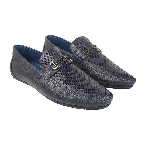 Men Blue Casual Loafers