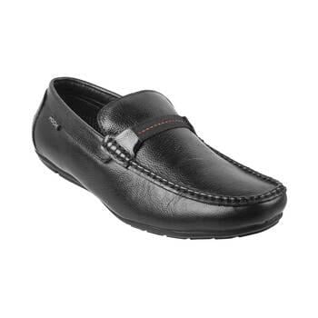 Genx Black Casual Loafers