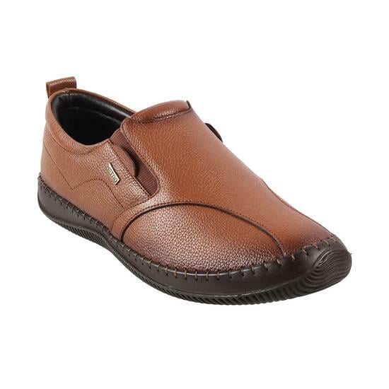 Men Tan Semi Formal Moccasin