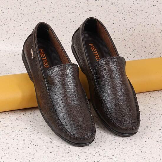 Men Brown Casual Loafers