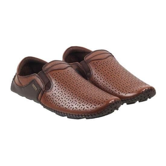 Men Tan Casual Moccasin