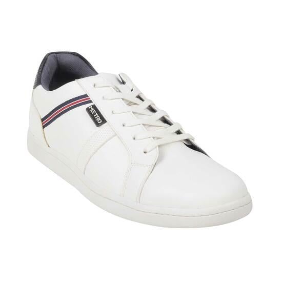 Men White Casual Sneakers