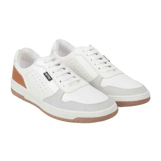 Men White Casual Sneakers