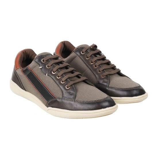 Men Olive Casual Sneakers