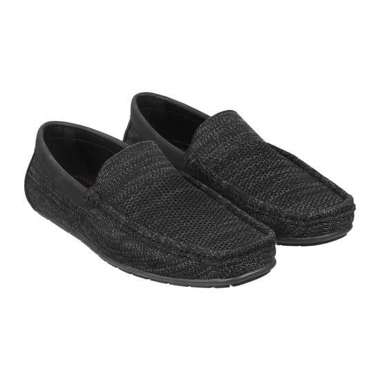 Men Black Casual Loafers