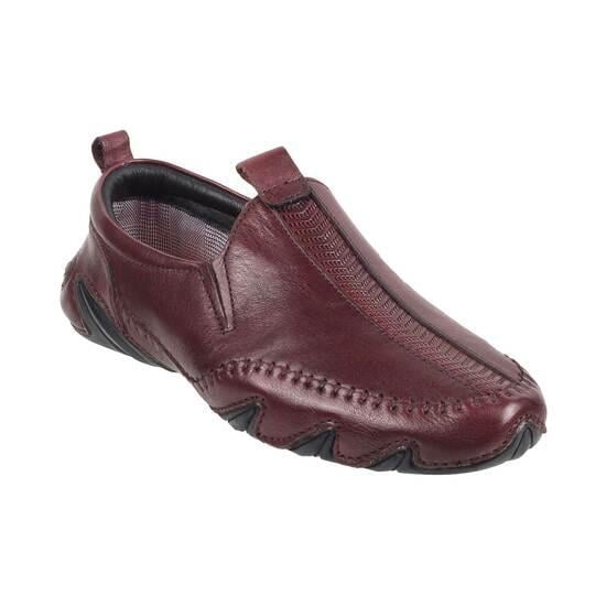 Men Wine Casual Loafers