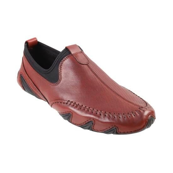 Men Wine Casual Loafers