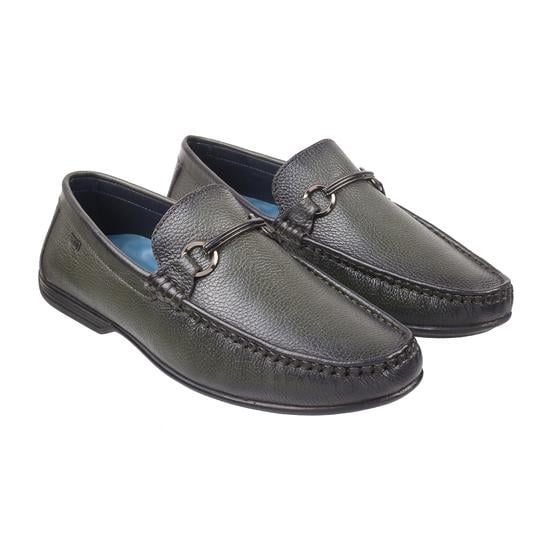 Men Olive Casual Loafers