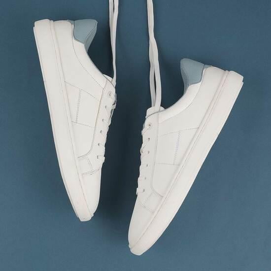 Men White Casual Sneakers