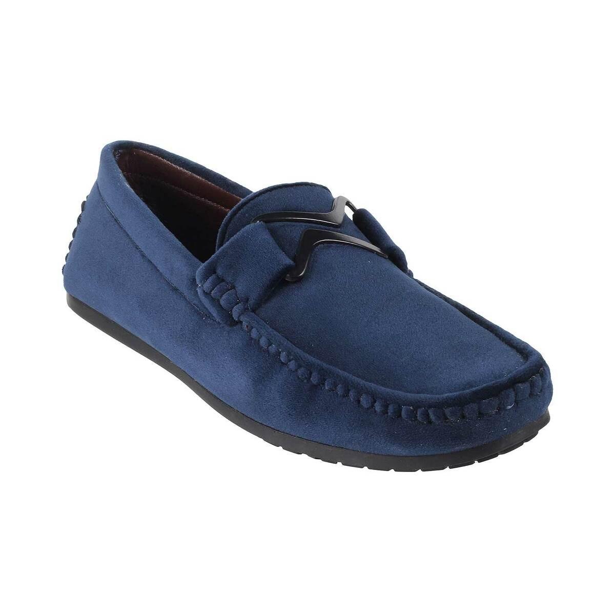 Blue Loafers Online | SKU: 71-9935-17-40-Metro Shoes