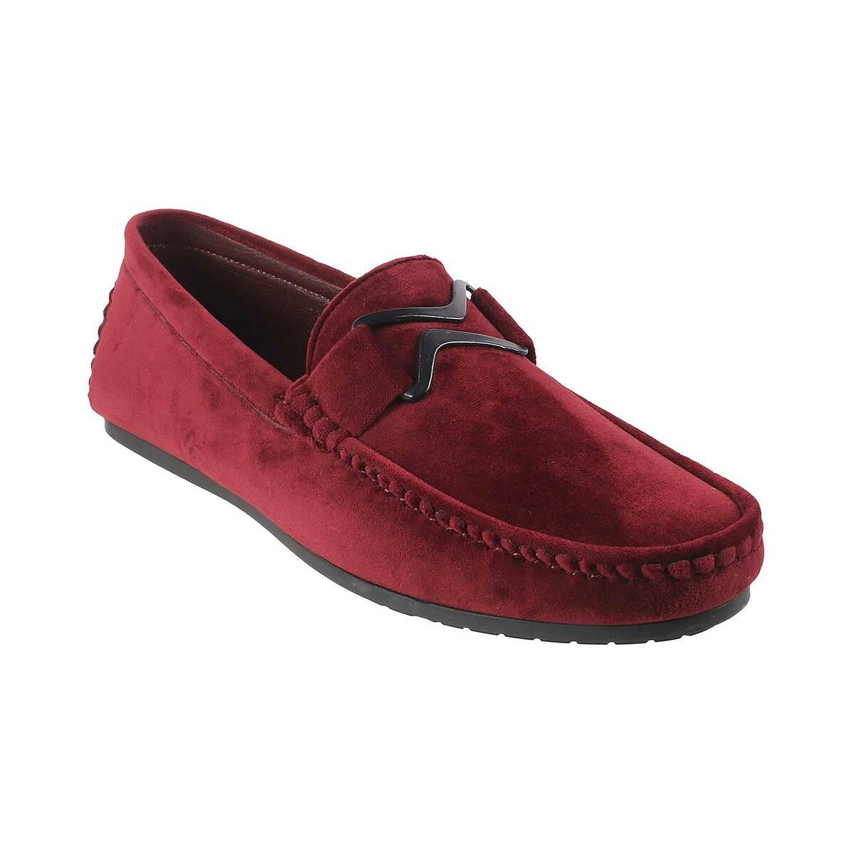 Buy Genx Men Red Casual Loafers Online