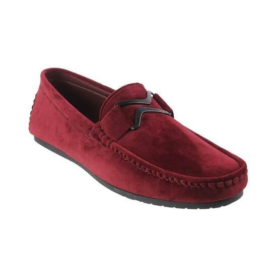 Metro Red Casual Loafers