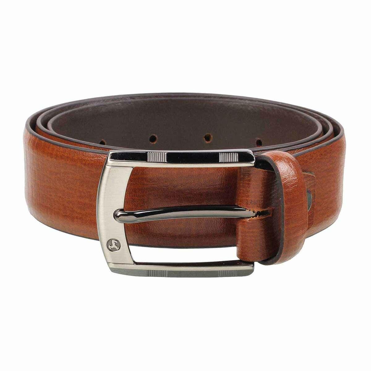 Buy Mochi Tan Mens Belts Pin Buckle 