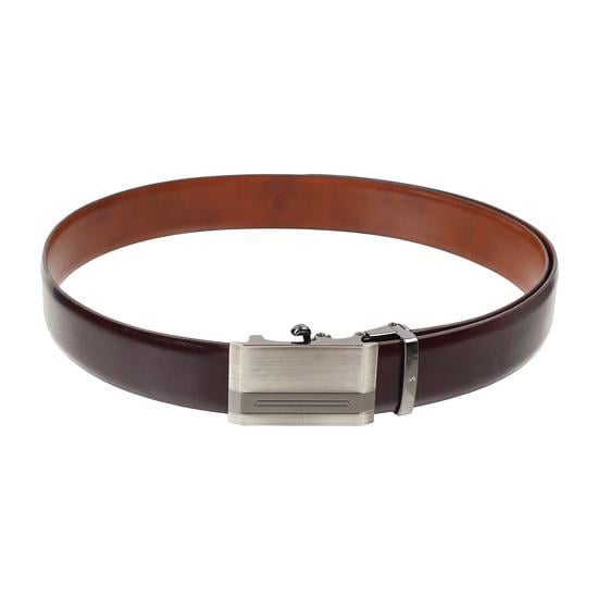 Men Maroon Belts