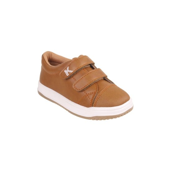 Boys Tan Casual Sneakers