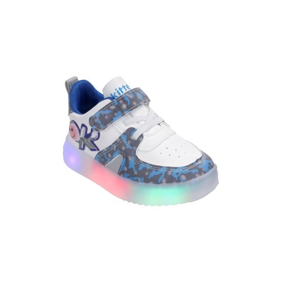 Boys Blue-navy Casual Sneakers