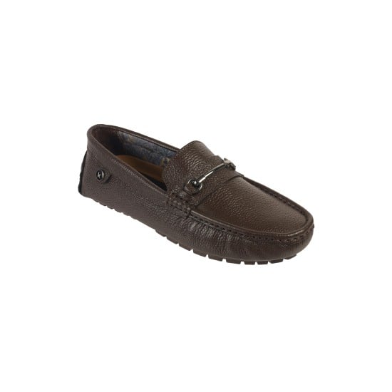 Boys Brown Casual Loafers