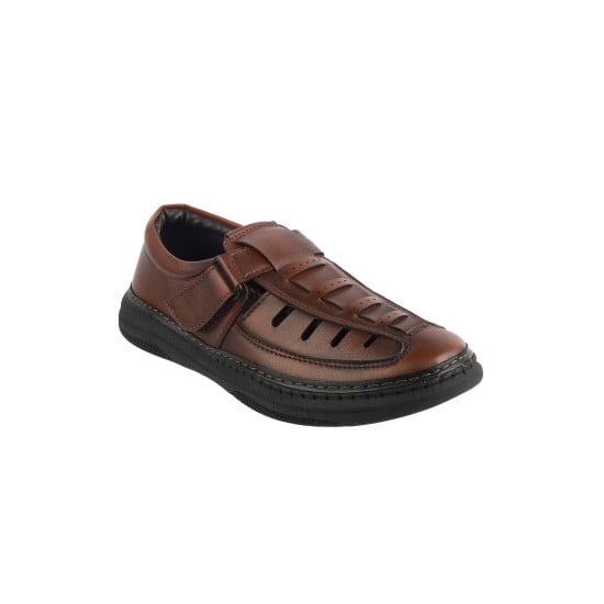 Boys Brown Casual Sandals