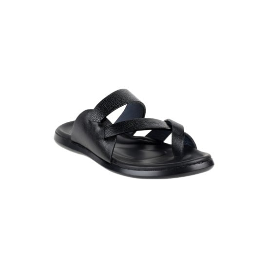 Boys Black Casual Slippers