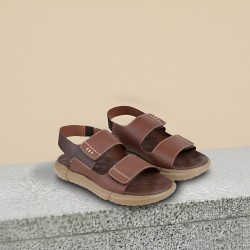 Boys Tan Casual Sandals