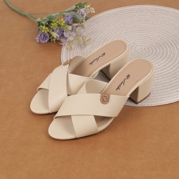 Davinchi Women Camel Casual Slip Ons(SKU: 75-112-97-36)