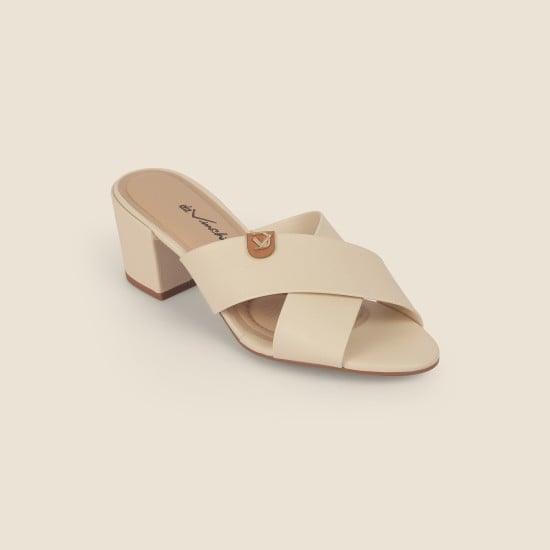 Women Camel Casual Slip Ons