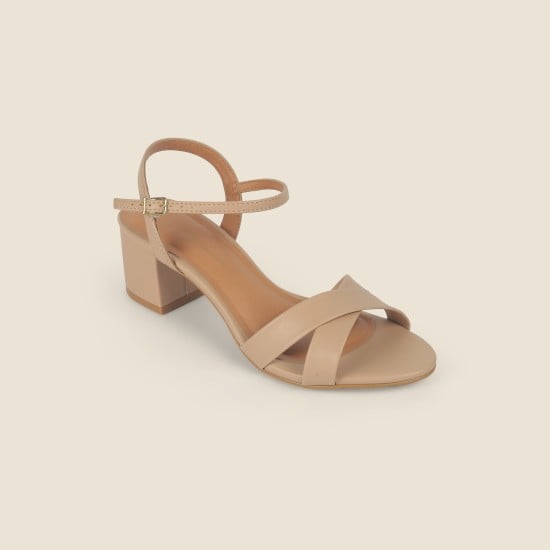 Women Beige Casual Sandals